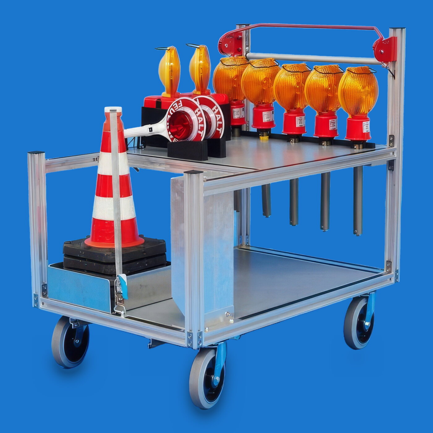 Rollwagen Verkehrsabsicherung