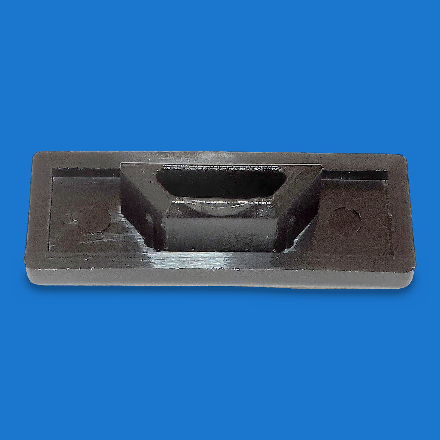 Abdeckkappe für Stellschiene 45x17 schwarz