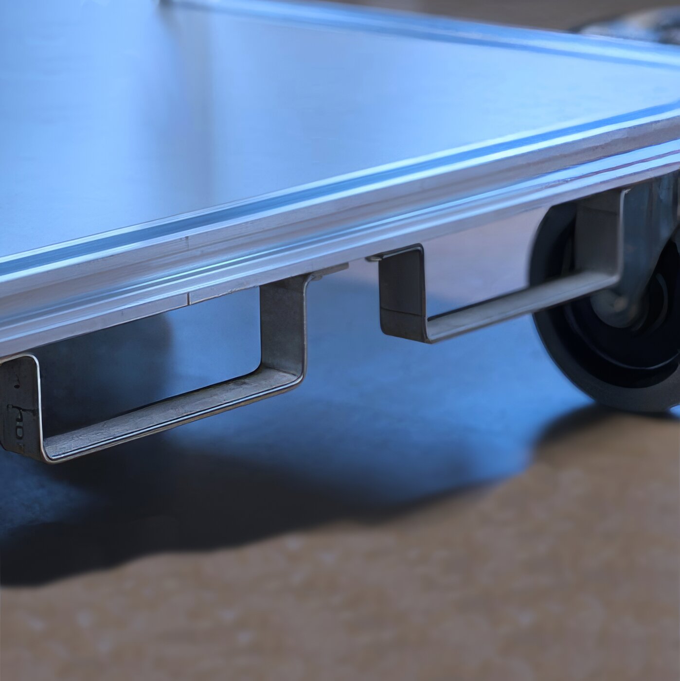 Stapler-Verlade-Einrichtung für Rollwagen
