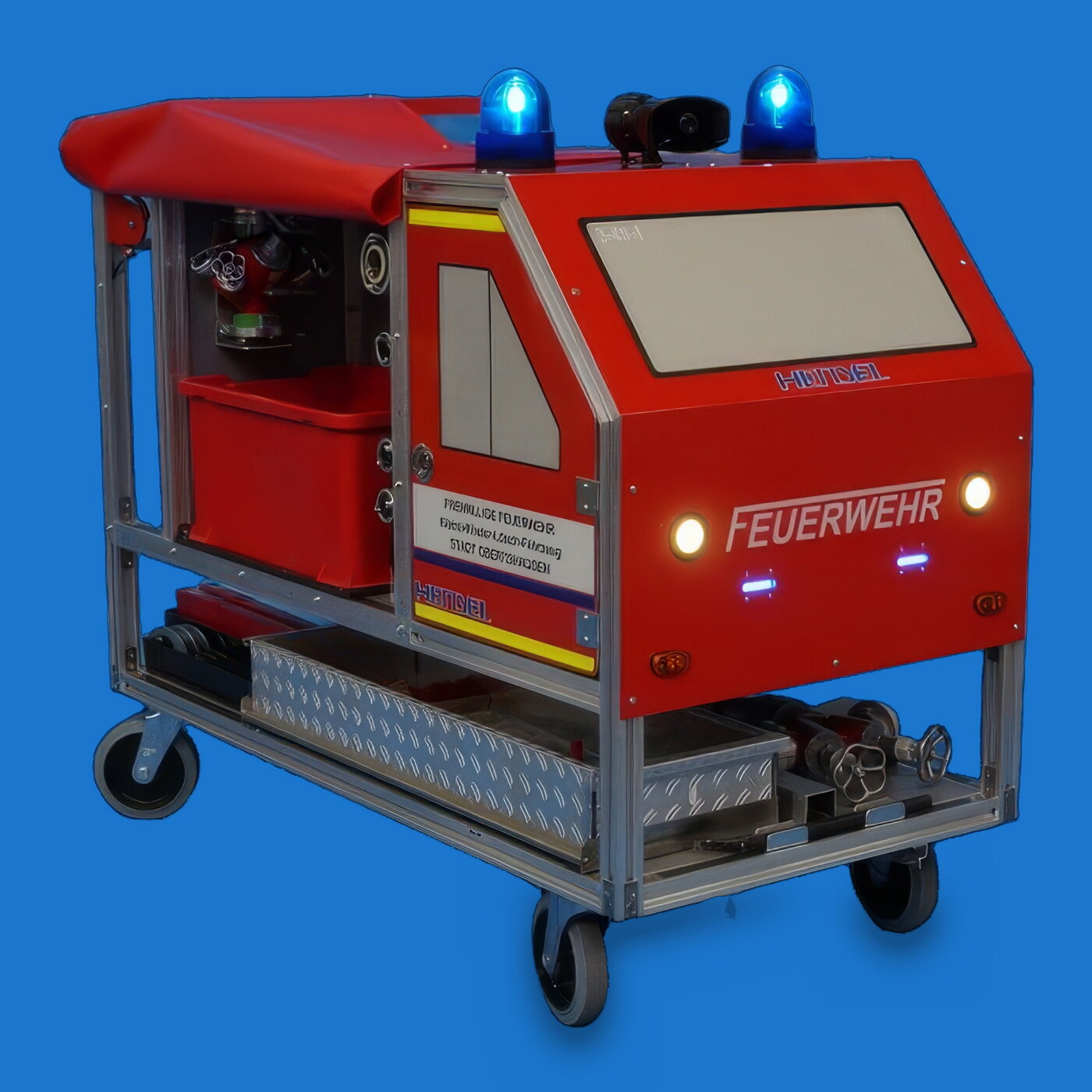 Rollwagen Kinder-Feuerwehr