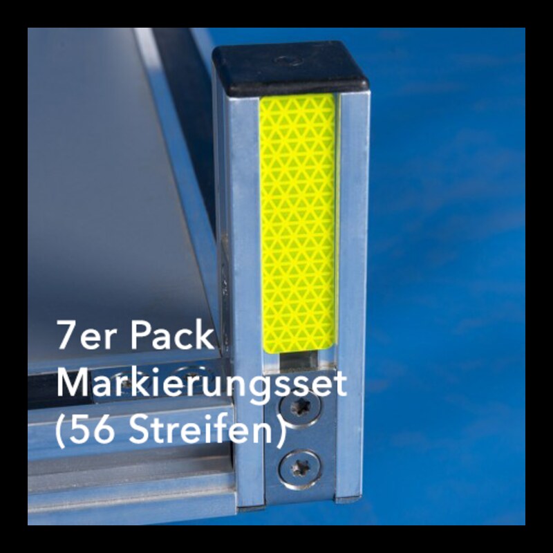 Reflexmarkierung für Rollwagen - 7er Multipack B