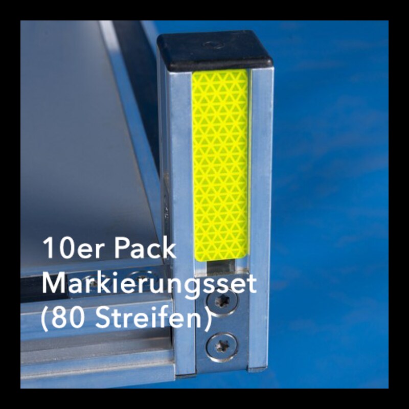Reflexmarkierung für Rollwagen - 10er Multipack C
